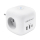 Listwa zasilająca QOLTEC Kostka zasilająca przedłużacz 6w1 3x AC/2x USB/1x USB-C